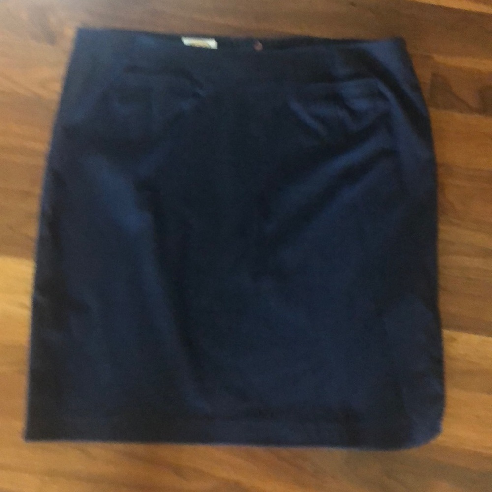 Talbots Navy Pencil Skirt 16W